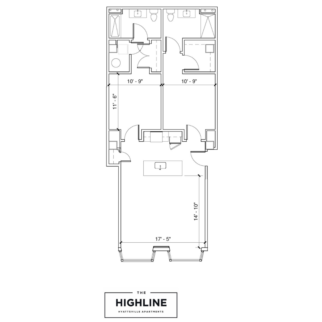 Floor plan layout diagram for Rousseau